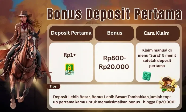 Bonus Deposit Pertama
